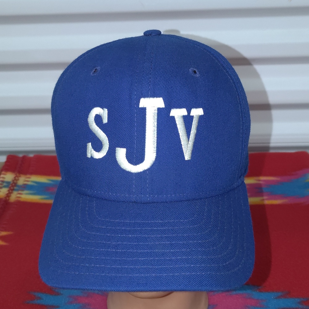 Vtg St. John Vianney Catholic Church Embroidered Snapback Cap Hat